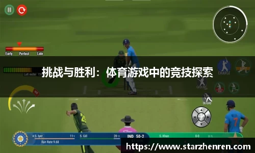 挑战与胜利：体育游戏中的竞技探索